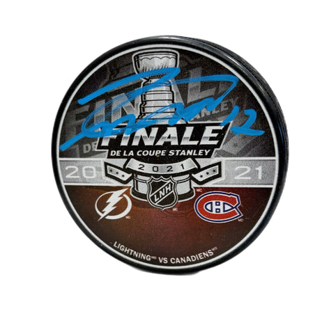 Josh Anderson Autographed Puck - Finale Coupe Stanley 2021