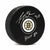 Gerry Cheevers Autographed & Inscribed Boston Bruins Hockey Puck with HOF Note