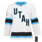Dylan Guenther Autographed Utah Hockey Club White Fanatics Premium Jersey