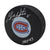 Guy Lapointe Autographed & Inscribed Puck - Logo