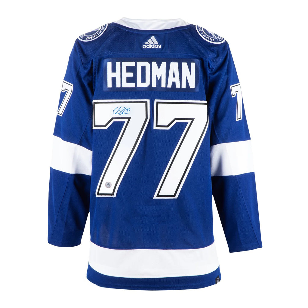 Victor Hedman Autographed Tampa Bay Lightning Adidas Authentic Jersey