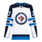 Connor Hellebuyck Autographed Winnipeg Jets White Adidas Authentic Jersey