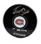 Florian Xhekaj Autographed & Inscribed Puck - Logo (Game)