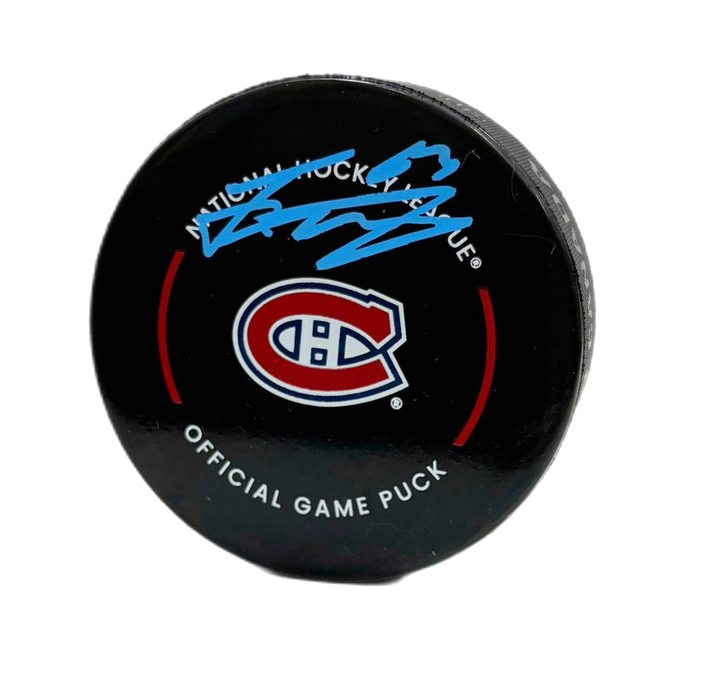 Florian Xhekaj Autographed Puck - Official