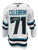 Macklin Celebrini Autographed White San Jose Sharks Fanatics Premium Jersey