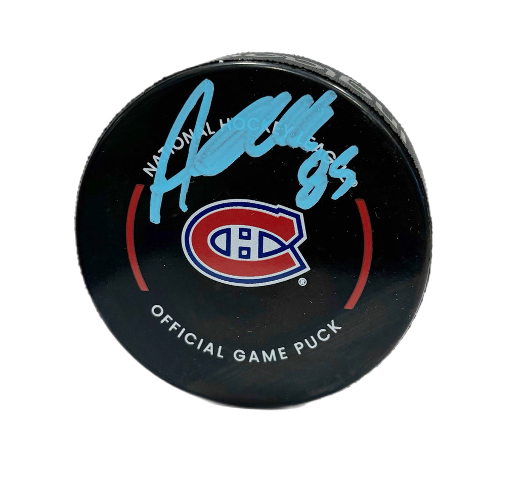 Alexandre Texier Autographié Puck - Officiel