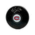 Oliver Kapanen Autographed Puck - Logo