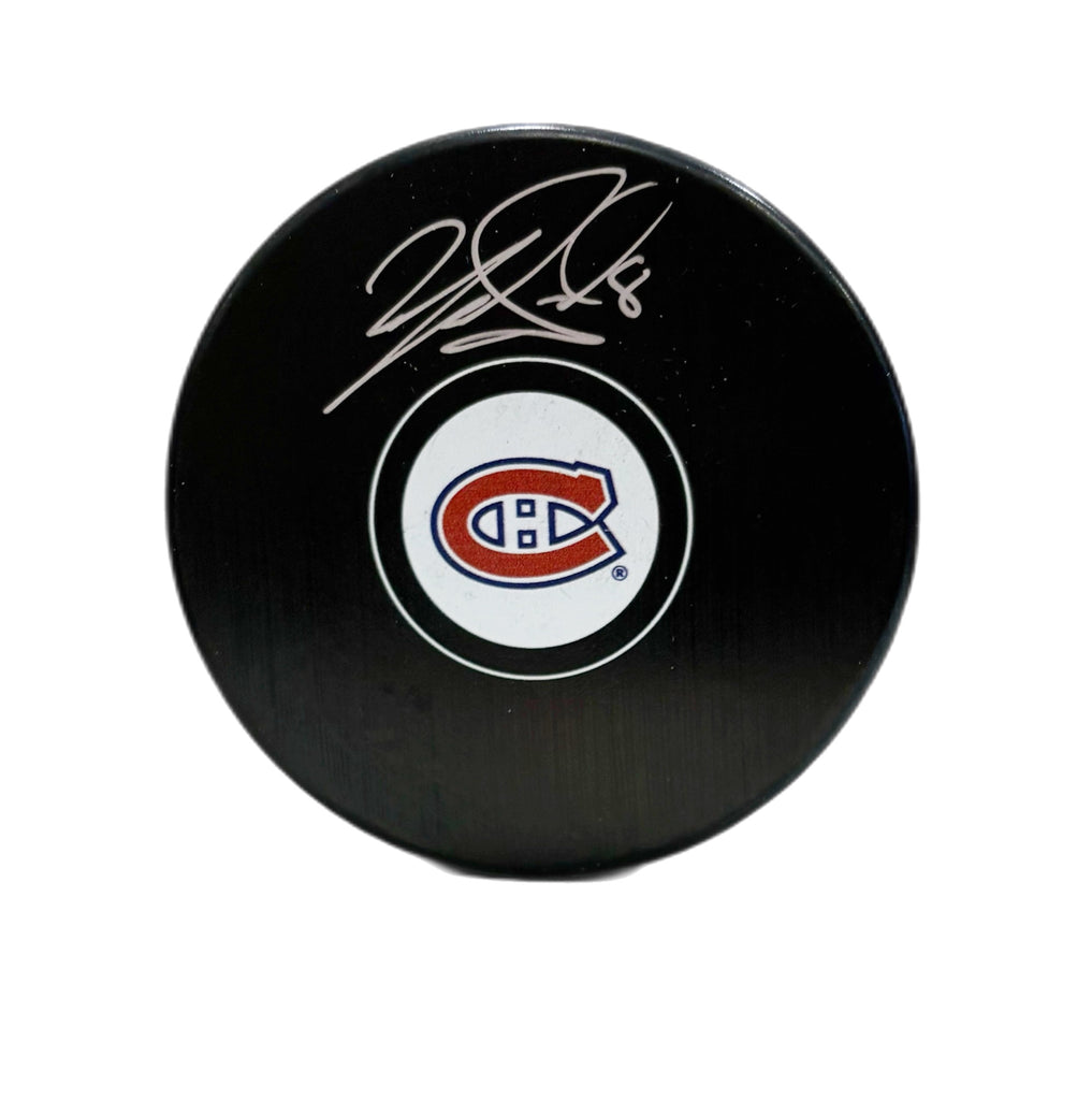 Mike Matheson Autographed Puck - Logo