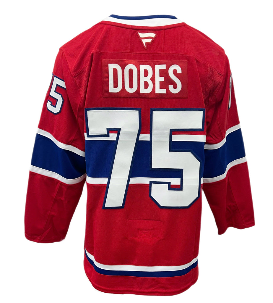 PRE-ORDER - Jakub Dobes Autographed Fanatics Premium Jersey