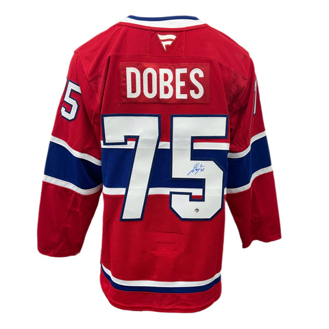 Jakub Dobes Autographed Fanatics Premium Jersey