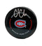 Cole Caufield Autographed Puck - Official