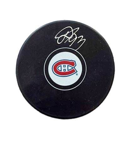 Ivan Demidov Autographed Puck - Logo
