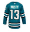 Quentin Musty Autographed San Jose Sharks Fanatics Premium Jersey