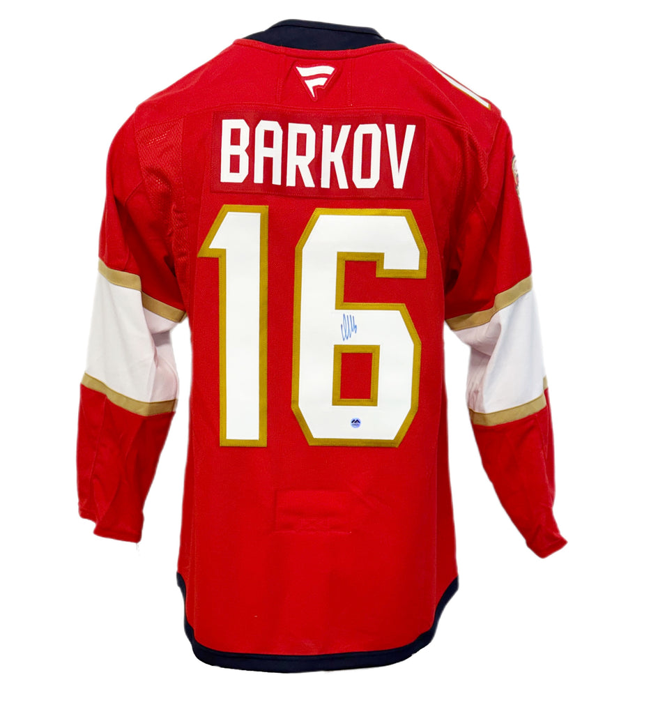 Aleksander Barkov Autographed Florida Panthers Fanatics Premium Jersey