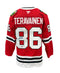 Teuvo Teravainen Autographed Chicago Blackhawks Adidas Authentic Jersey
