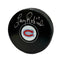 Larry Robinson Autographed Puck - Logo