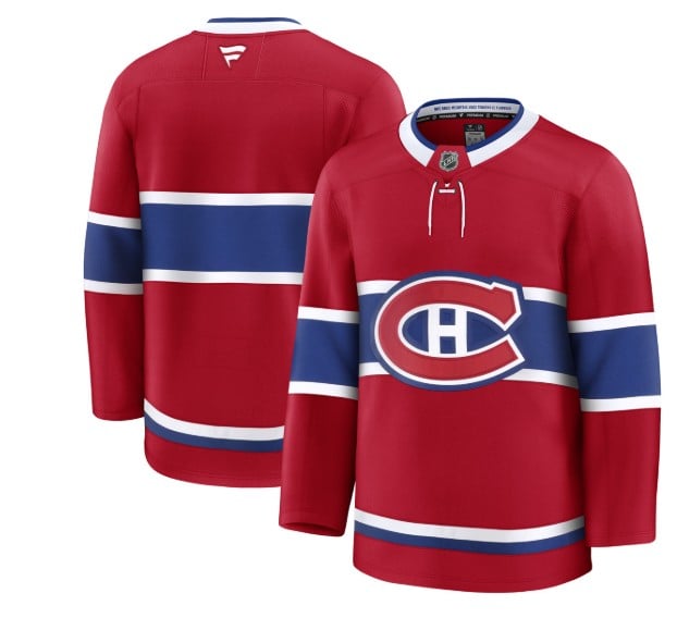 PRE-ORDER - Zachary Bolduc Autographed Red Fanatic Premium Jersey - Montreal