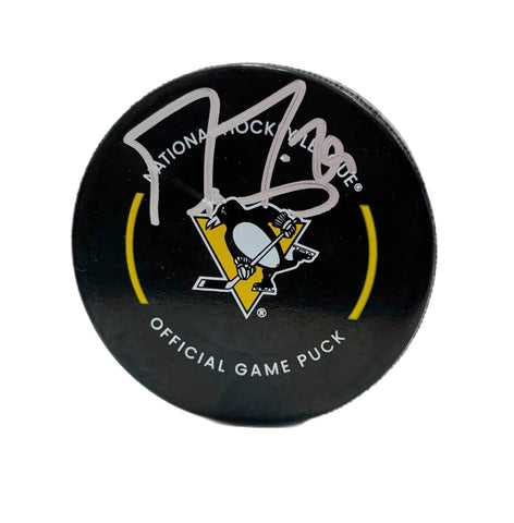 Marc-Andre Fleury Autographed Puck - Official (Pittsburgh)