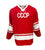 (PAST AUCTION) <br> LOT 76: VLADISLAV TRETIAK AUTOGRAPHED RED CCCP JERSEY