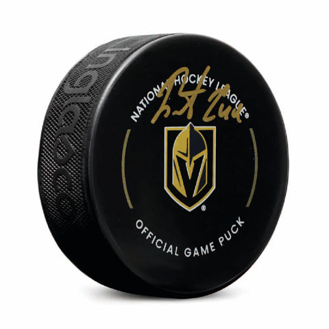 Ivan Barbashev Autographed Vegas Golden Knights Puck - Official