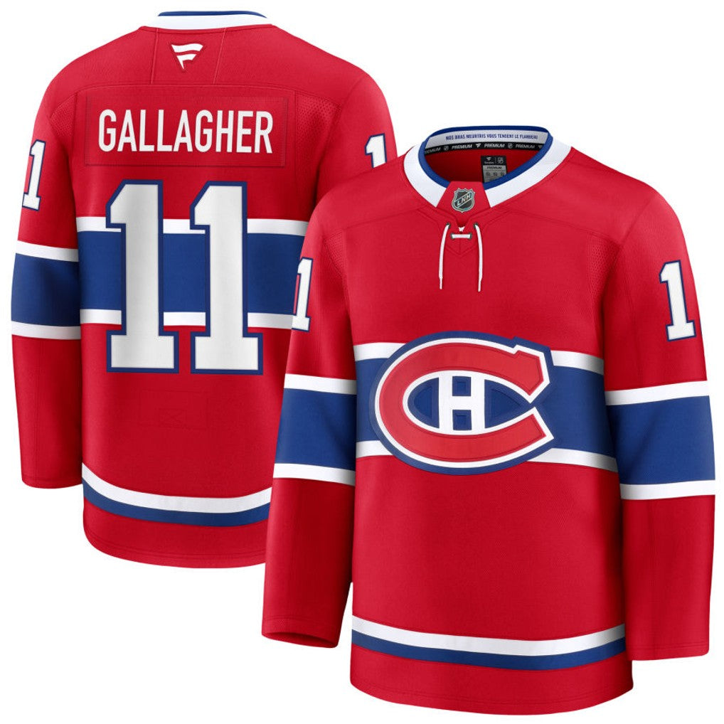 PRE-ORDER - Brendan Gallagher Autographed Fanatics Premium Jersey
