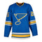 Jordan Kyrou Signed St Louis Blues Sheet Music Heritage adidas Jersey