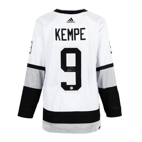 Adrian Kempe Signed Los Angeles Kings Alt Retro adidas Jersey