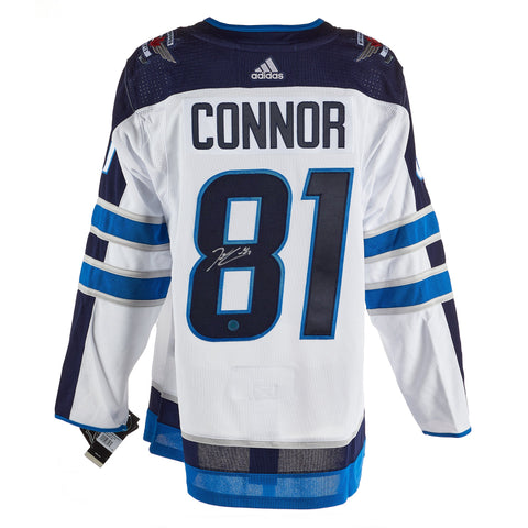 Kyle Connor Autographed Winnipeg Jets White Adidas Authentic Jersey