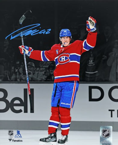 Patrik Laine Autographed 16x20 Photo - Blackout