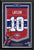 (PAST AUCTION) <br> Lot 28: Guy Lafleur Framed 34 x 24 Arena Banner Cut Signature - Limited Edition of 10