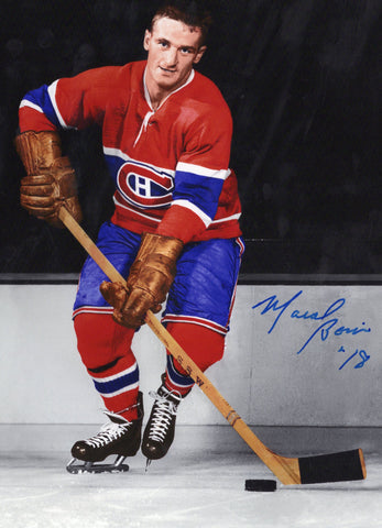 Marcel Bonin Autographed 8x10 Photo - Action