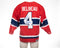 Lot 3: Jean Beliveau Autographed (2x) and Inscribed event worn Montreal Canadiens CCM jersey from his personal collection