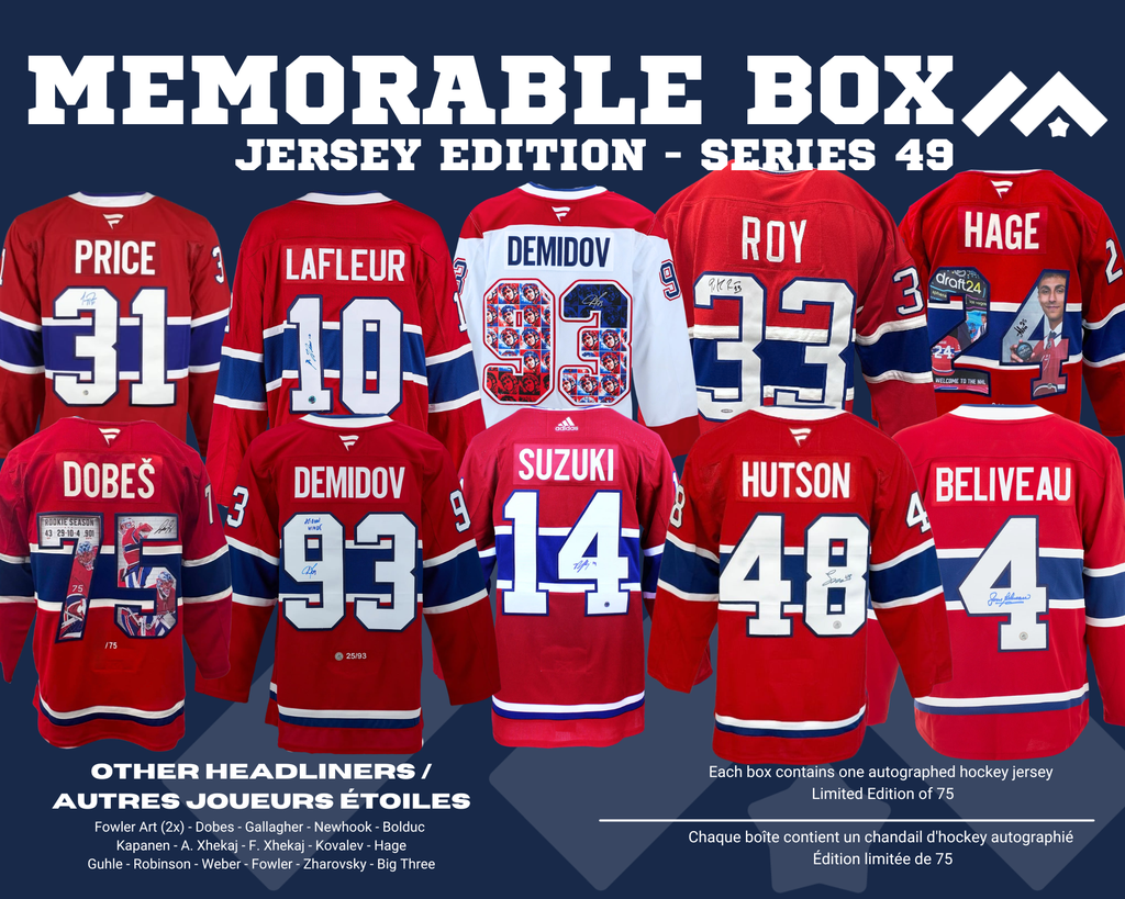 Memorable Box Jersey Edition - Series 49 (Montreal Canadiens)