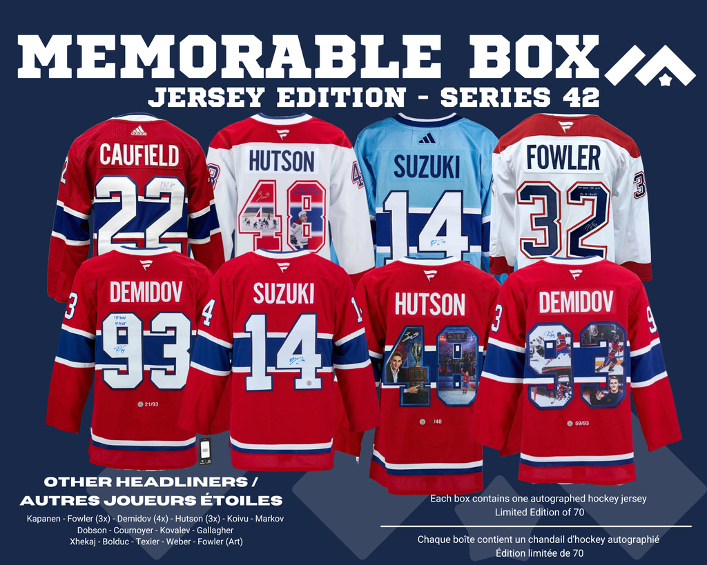 Memorable Box Jersey Edition - Series 42 (Montreal Canadiens)