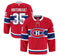 PRE-ORDER - Samuel Montembeault Autographed Red Fanatic Premium Jersey