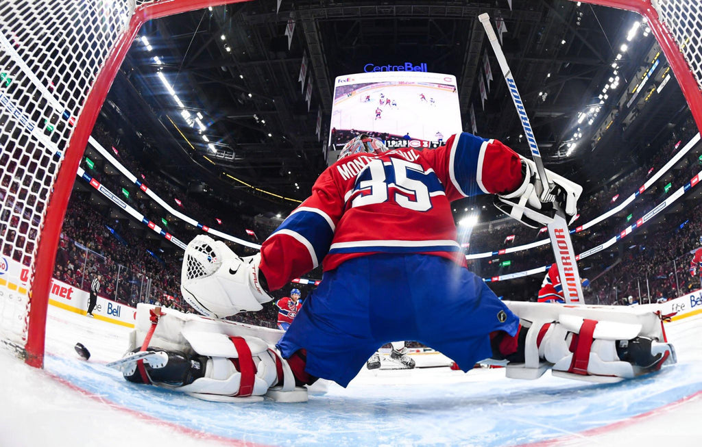 PRE-ORDER - Samuel Montembeault Autographed Photo - Net View