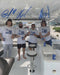 (PAST AUCTION) <br>Lot 34: Nikita Kucherov, Andrei Vasilevski and Mikhail Sergachev Autographed 8x10 Photo - Boat