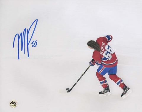 Michael Pezzetta Autographed 8x10 Photo - Overhead