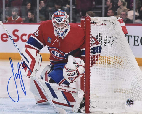 Samuel Montembeault Autographed 8x10 Photo - Action (horizontal)