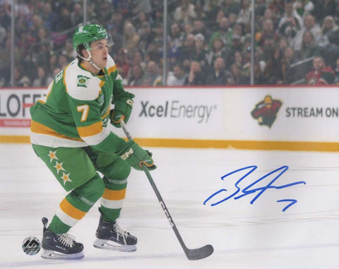 Brock Faber Autographed 8x10 Photo - Alternate