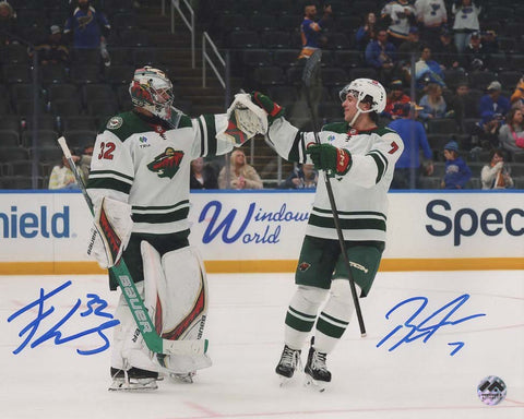 F. Gustavsson & B. Faber Autographed 16x20 Photo - Dual Sign