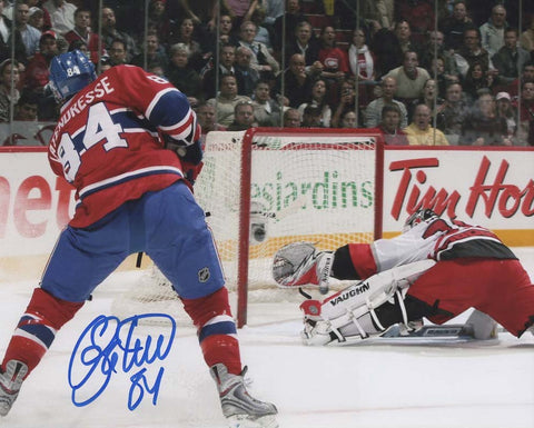 Guillaume Latendresse Autographed 8x10 Photo - Goal