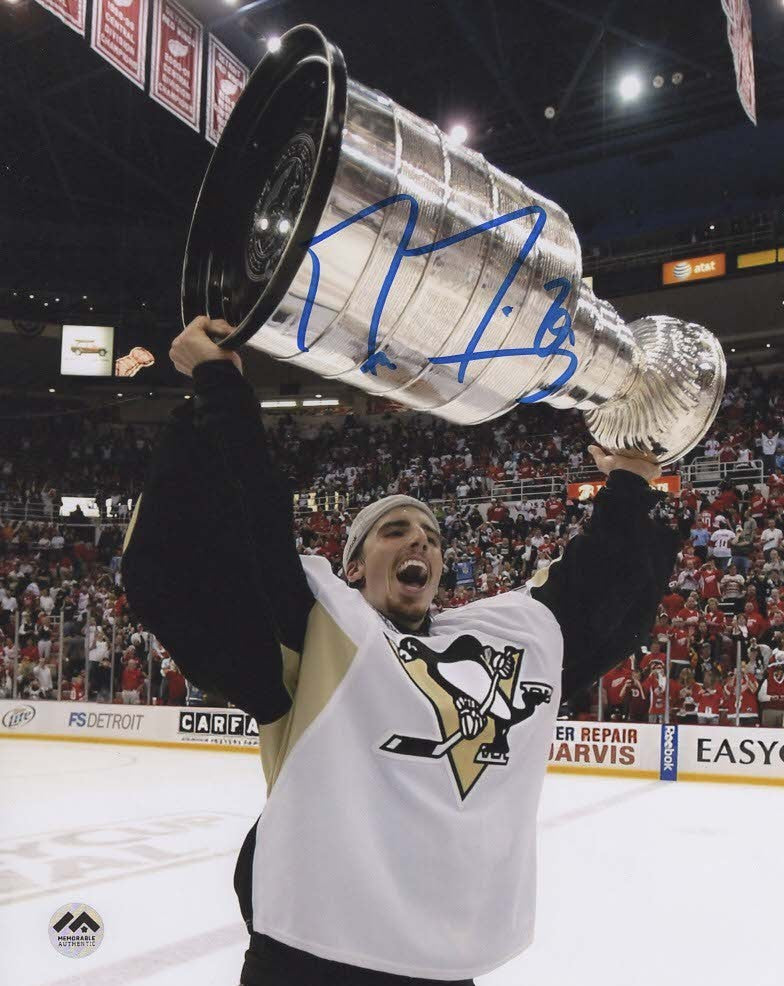 Marc-Andre Fleury Autographed 8x10 Photo - Stanley Cup (2)