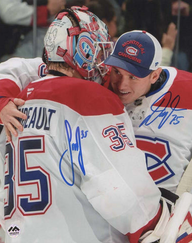 S. Montembeault & J. Dobes Autographed 8X10 Photo - Dual Sign