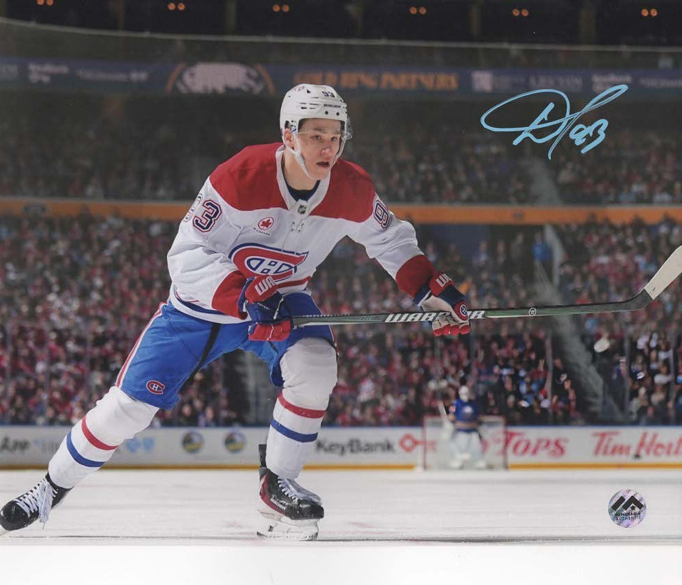 Ivan Demidov Autographed 8x10 Photo - White Jersey