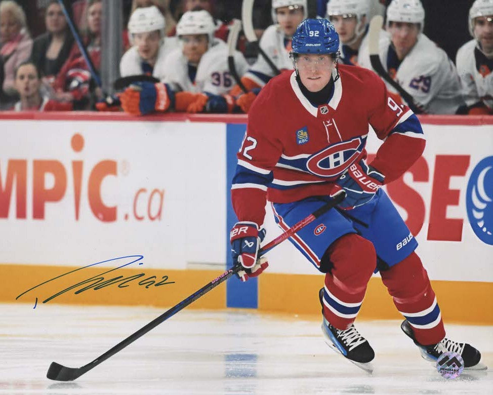 Patrik Laine Autographed 8x10 Photo - Action