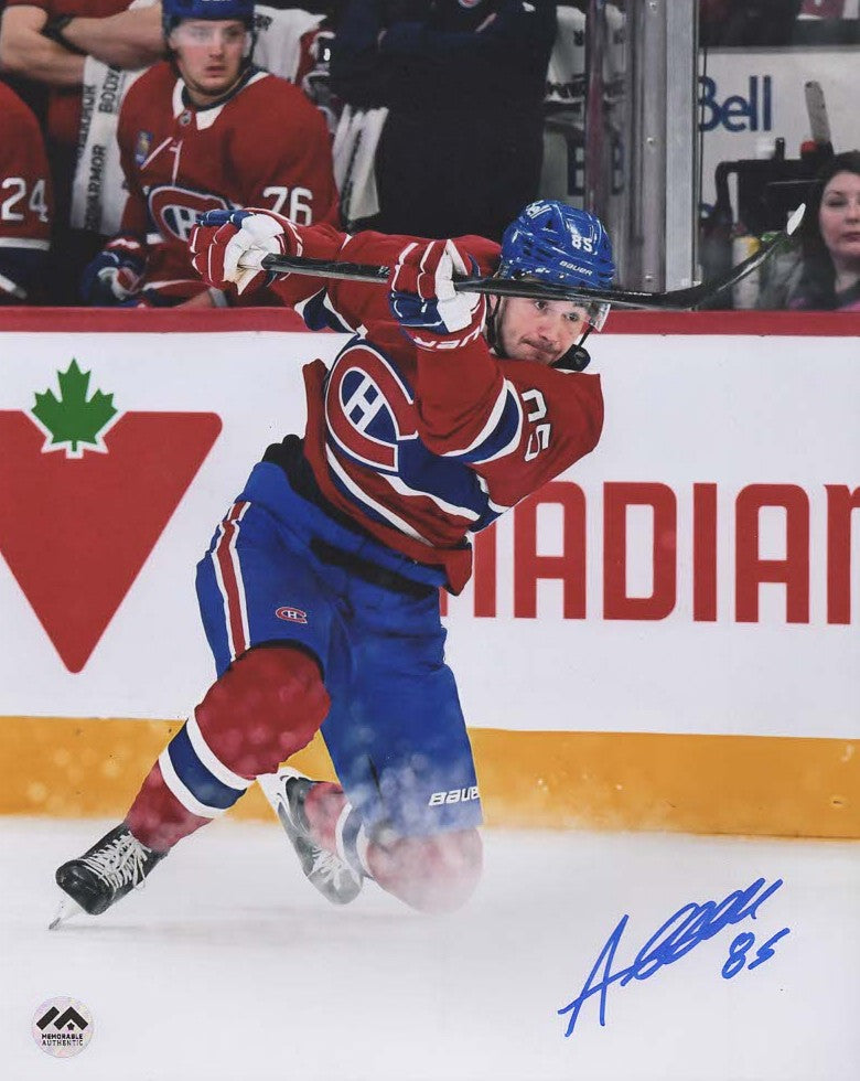 Alexandre Texier Autographed 8x10 Photo - SlapShot