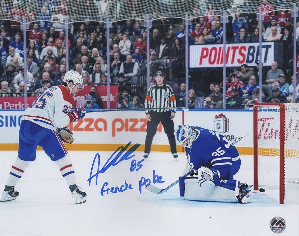 Alexandre Texier Autographed & Inscribed 8x10 Photo - French Poke