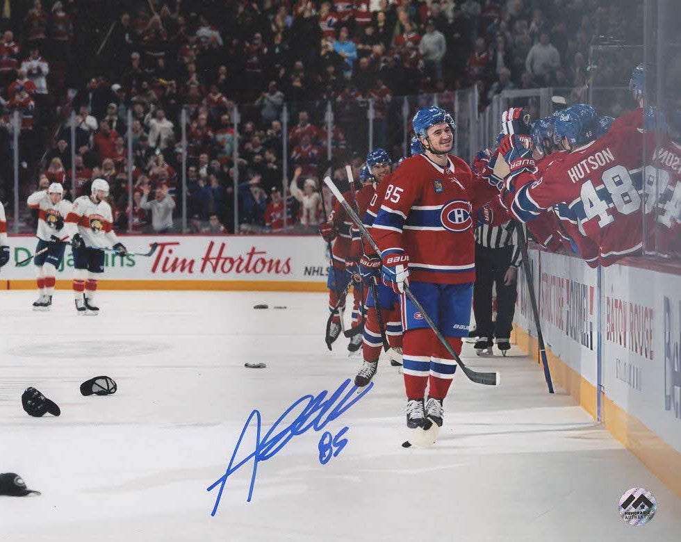 Alexandre Texier Autographed 8x10 Photo - Celebration