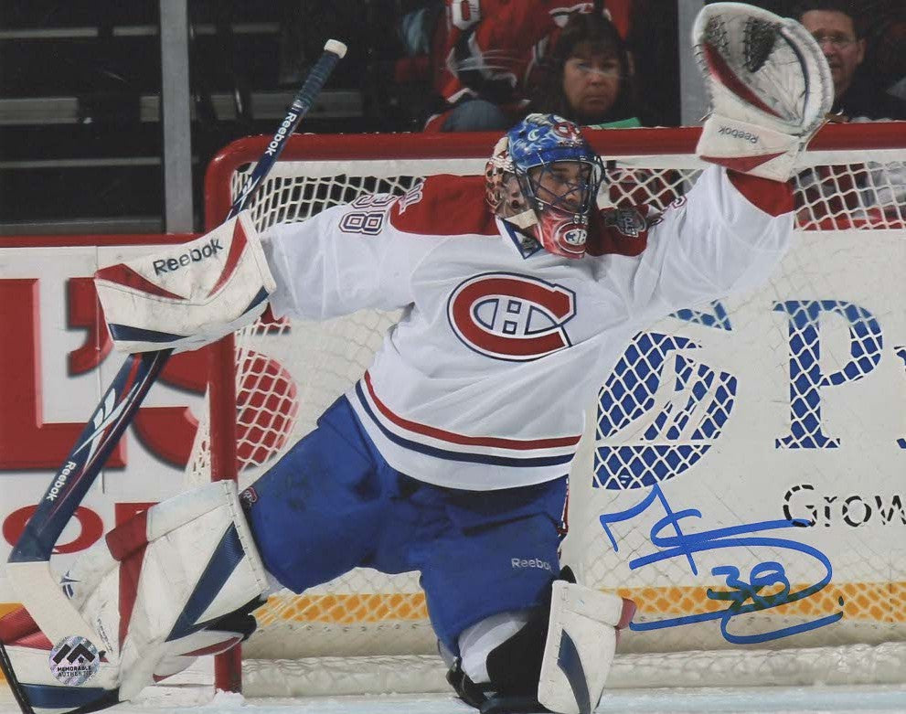 Marc Denis Autographed 8x10 Photo - Save (Montreal)